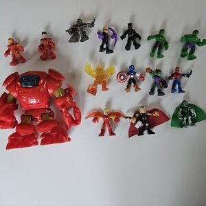 Imaginext HULKBUSTER and Marvel Avengers Super Hero Squad